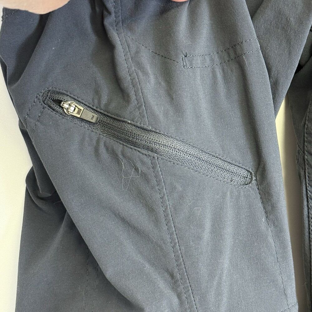 Marmot Convertible Hiking Pants Womens 8 Gray Zip Off Cargo Outdoor Trousers - Picture 6 of 10